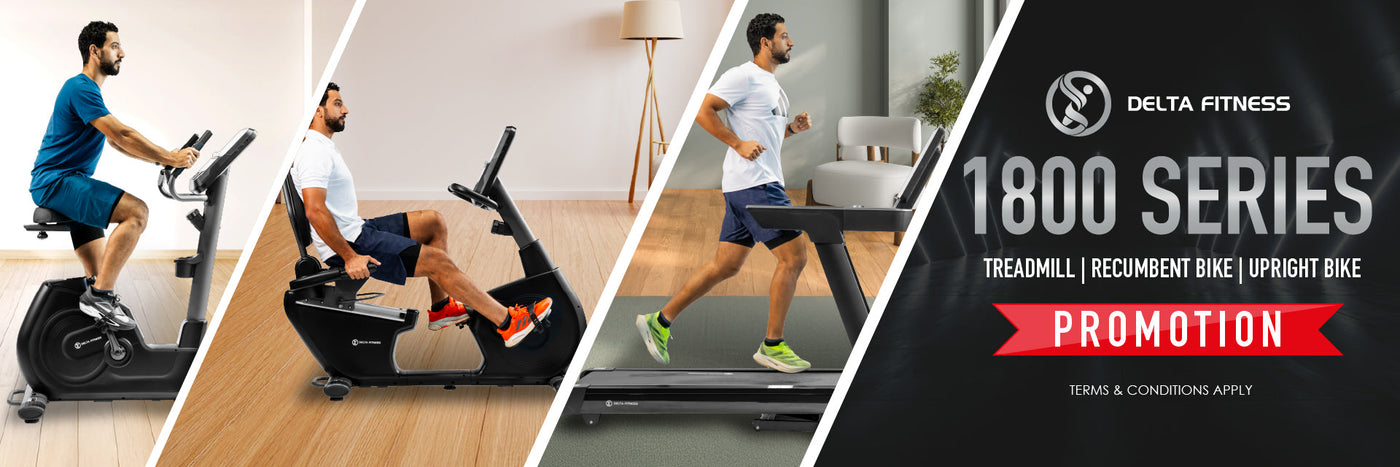 DF-1800 Series Cardio Bundle Set - Delta Fitness