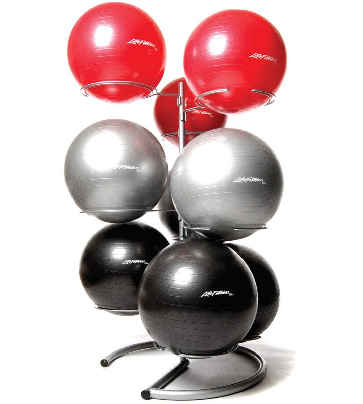 9 Gym Ball Storage Rack