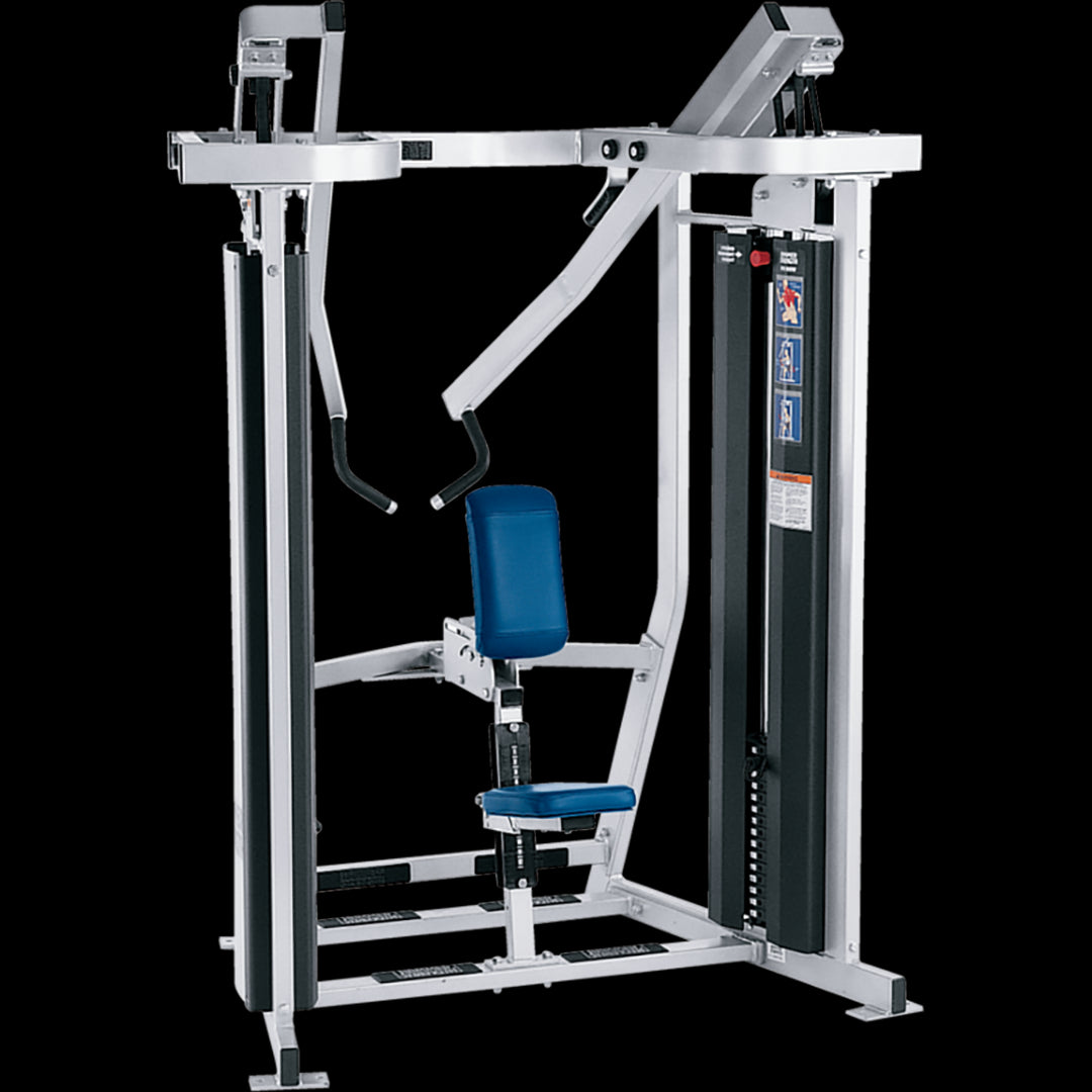 جهاز التجديف من MTS Iso-Lateral من Hammer Strength / بلاتيني - أسود