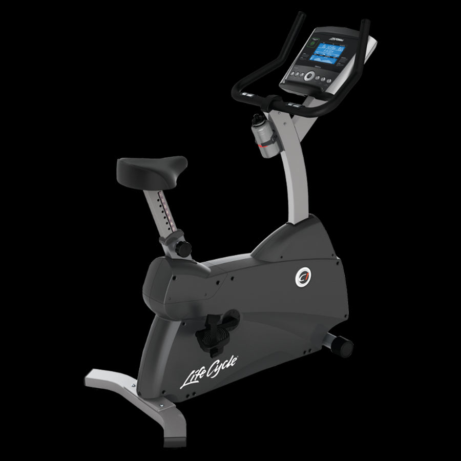 C1 Upright Lifecycle Exercise Bike With Go Console - Delta Fitness