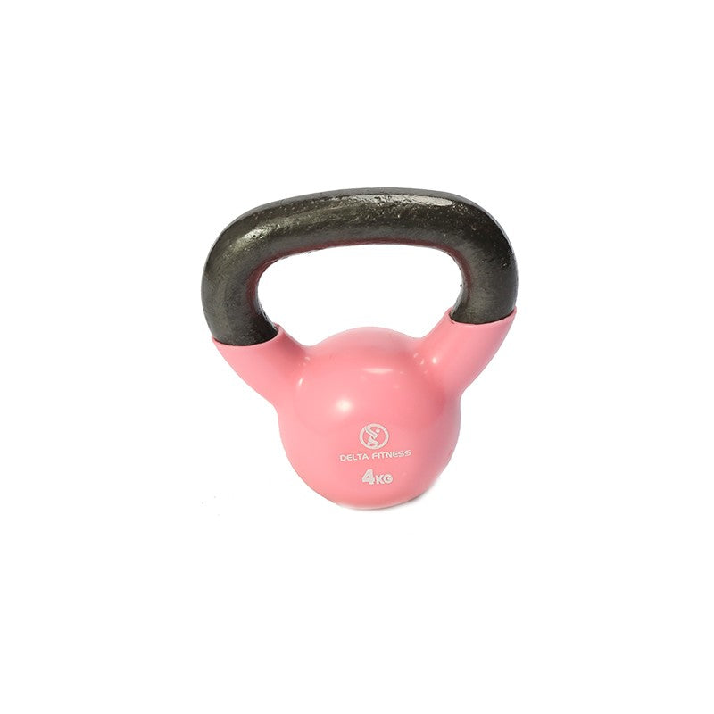 مجموعة اثقال جرسية الشكل مغلفة بالمطاط 4 كجم لكل منهما