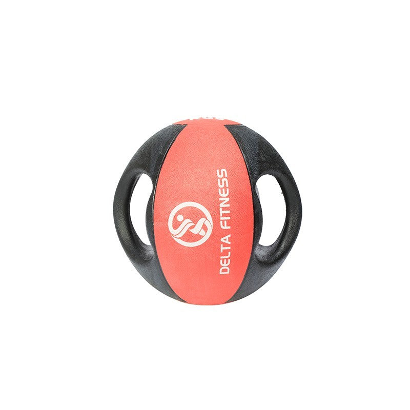 كرة دلتا للياقة الطبية مع مقابض 6 كجم لكل منها