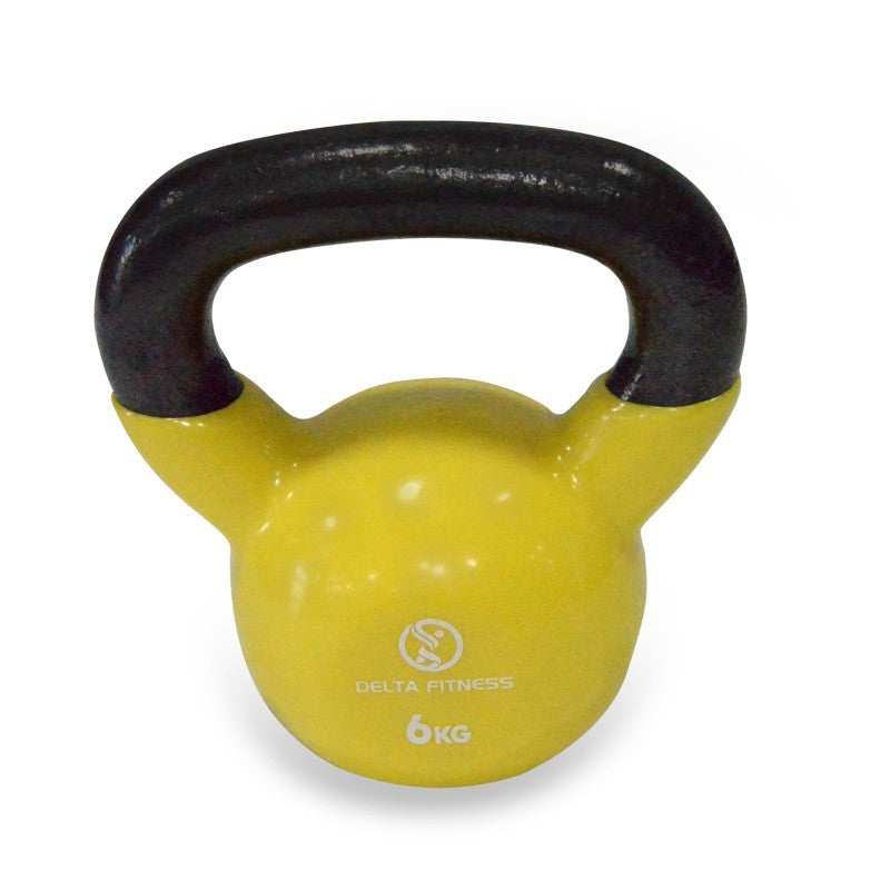 مجموعة اثقال جرسية الشكل مغلفة بالمطاط 4 كجم لكل منهما