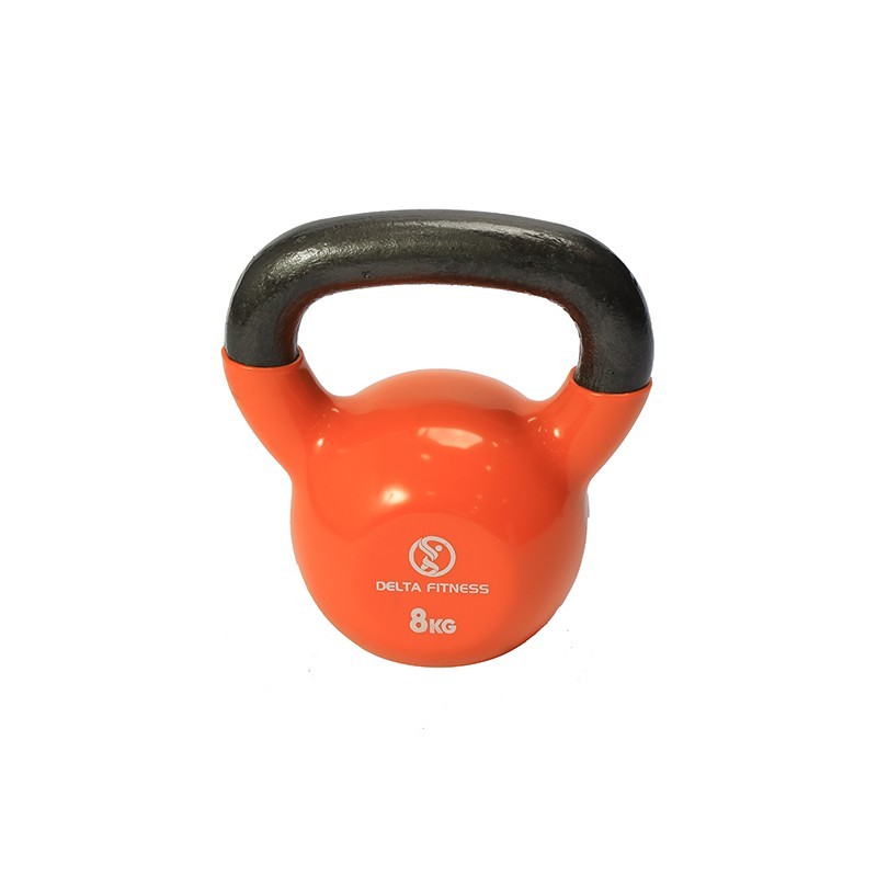 مجموعة اثقال جرسية الشكل مغلفة بالمطاط 4 كجم لكل منهما