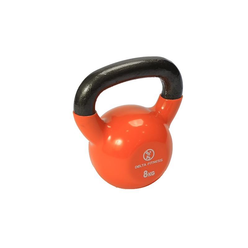 مجموعة اثقال جرسية الشكل مغلفة بالمطاط 4 كجم لكل منهما