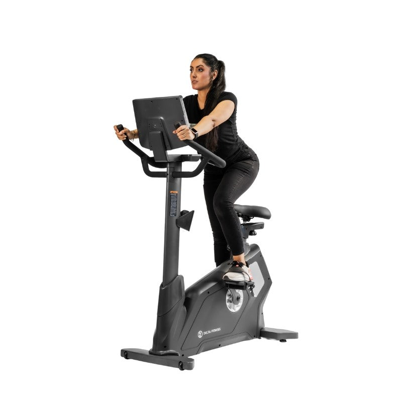 Upright Bike | 32-Level Resistance & Self-Generating Console