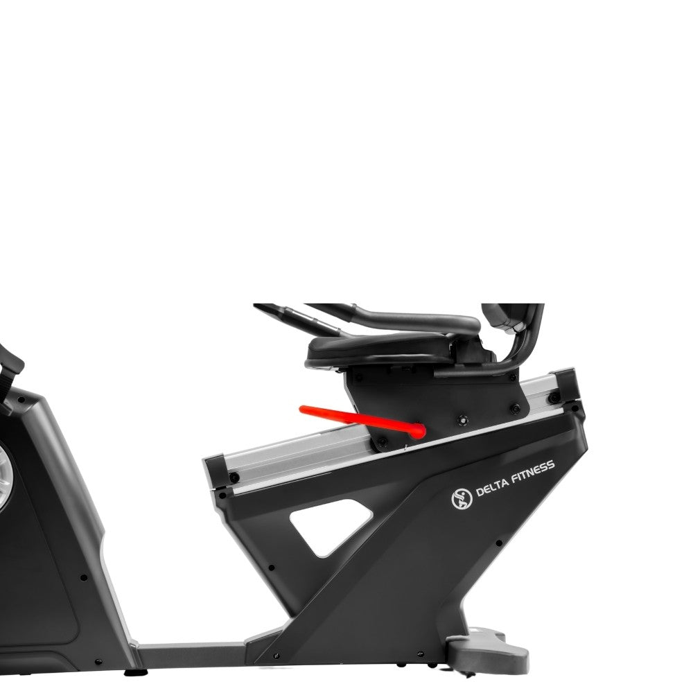 دلتا فتنس دراجة بوضعية الجلوس DF-2000RB | 32 مستوى مقاومة ونظام تشغيل ذاتي