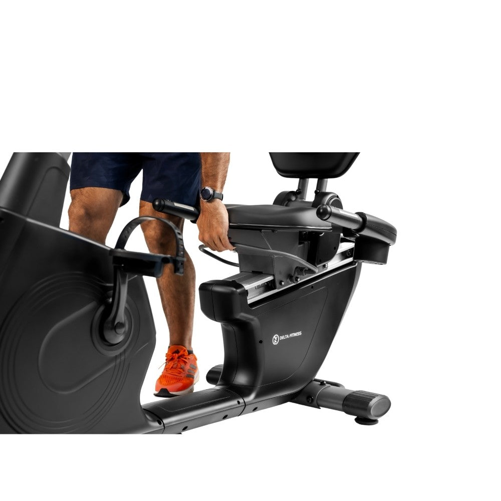 Recumbent Bike | Step-Through Design & 15-Level Magnetic Resistance