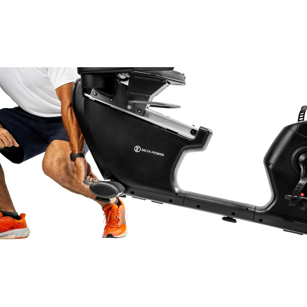 Recumbent Bike | Step-Through Design & 15-Level Magnetic Resistance