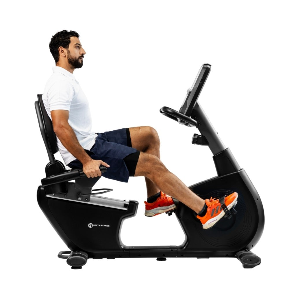 Recumbent Bike | Step-Through Design & 15-Level Magnetic Resistance