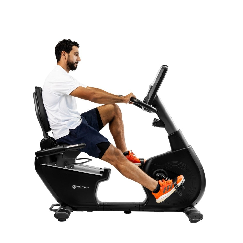 Recumbent Bike | Step-Through Design & 15-Level Magnetic Resistance