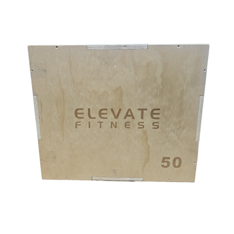 3-Way Wooden Plyo Box 40X50X60Cm