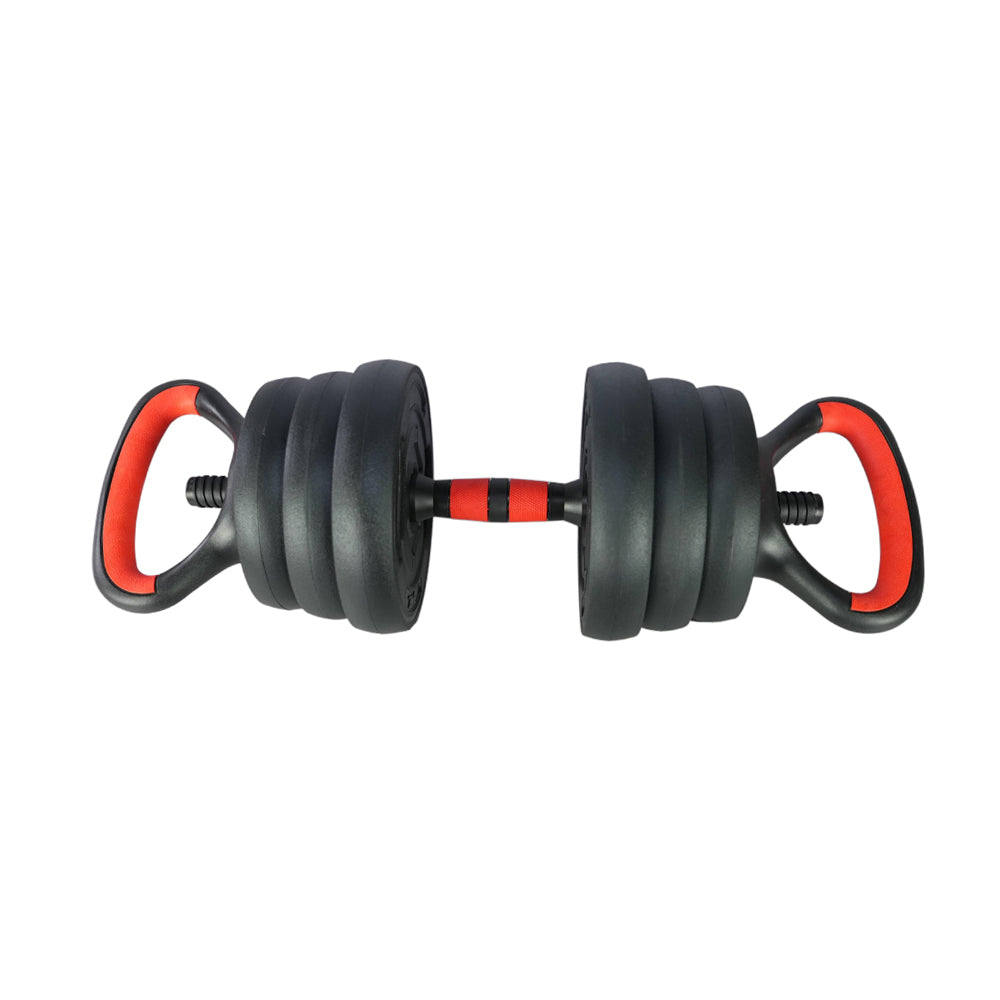 5-in-1 Adjustable Dumbbell & Barbell Set – 40KG
