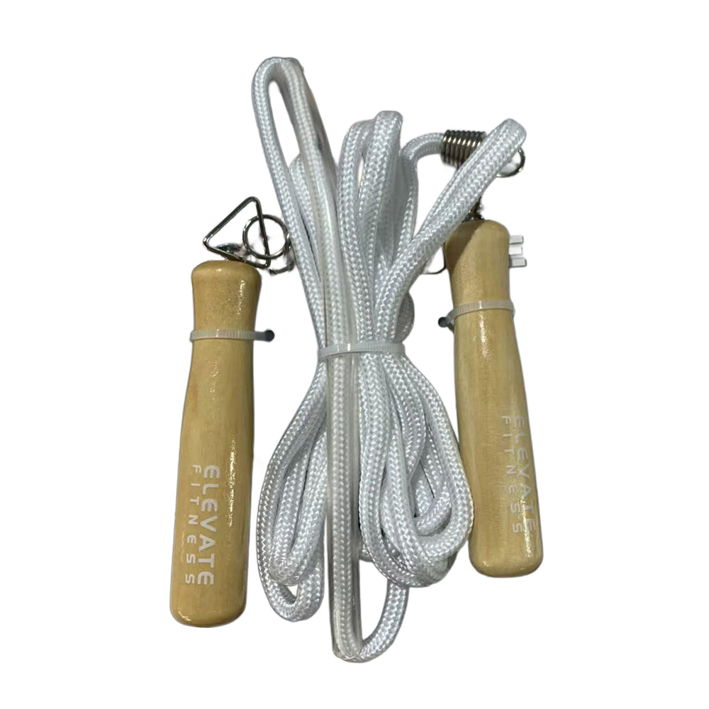 Cotton Jump Rope – Lightweight with Wooden Handles