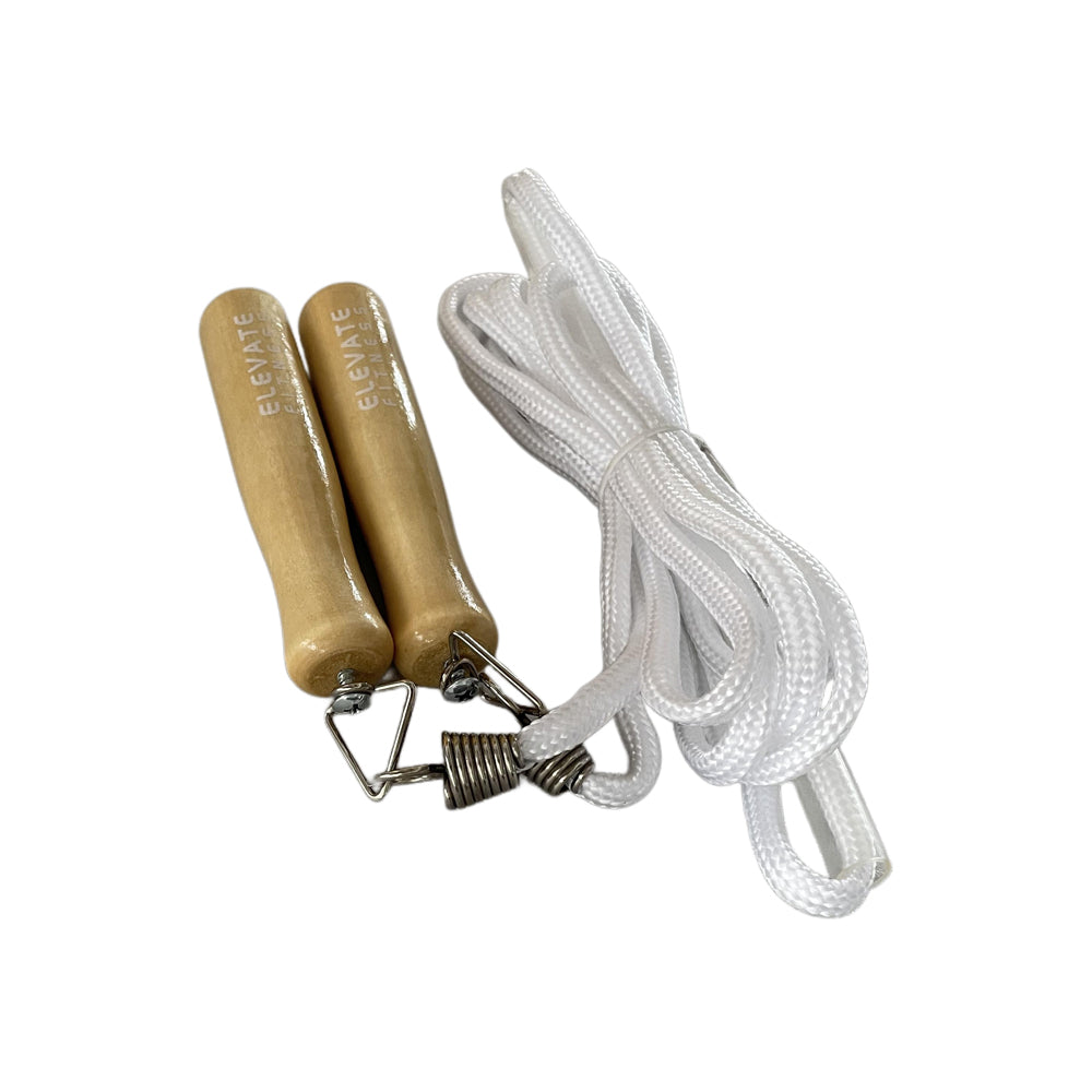 Cotton Jump Rope – Lightweight with Wooden Handles