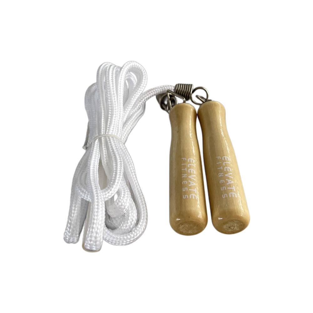 Cotton Jump Rope – Lightweight with Wooden Handles