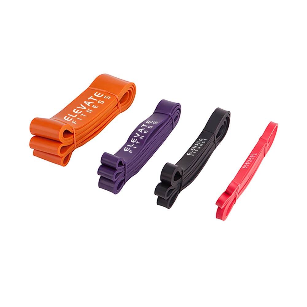 Resistance Band Set | Light To Super Heavy Power Bands – 13Mm To 45Mm