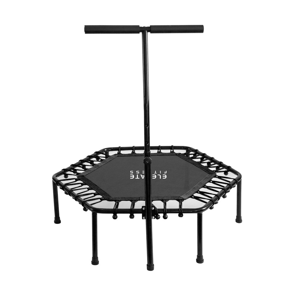 Rebounder 40" | Mini Trampoline with Handlebar for Low-Impact Cardio
