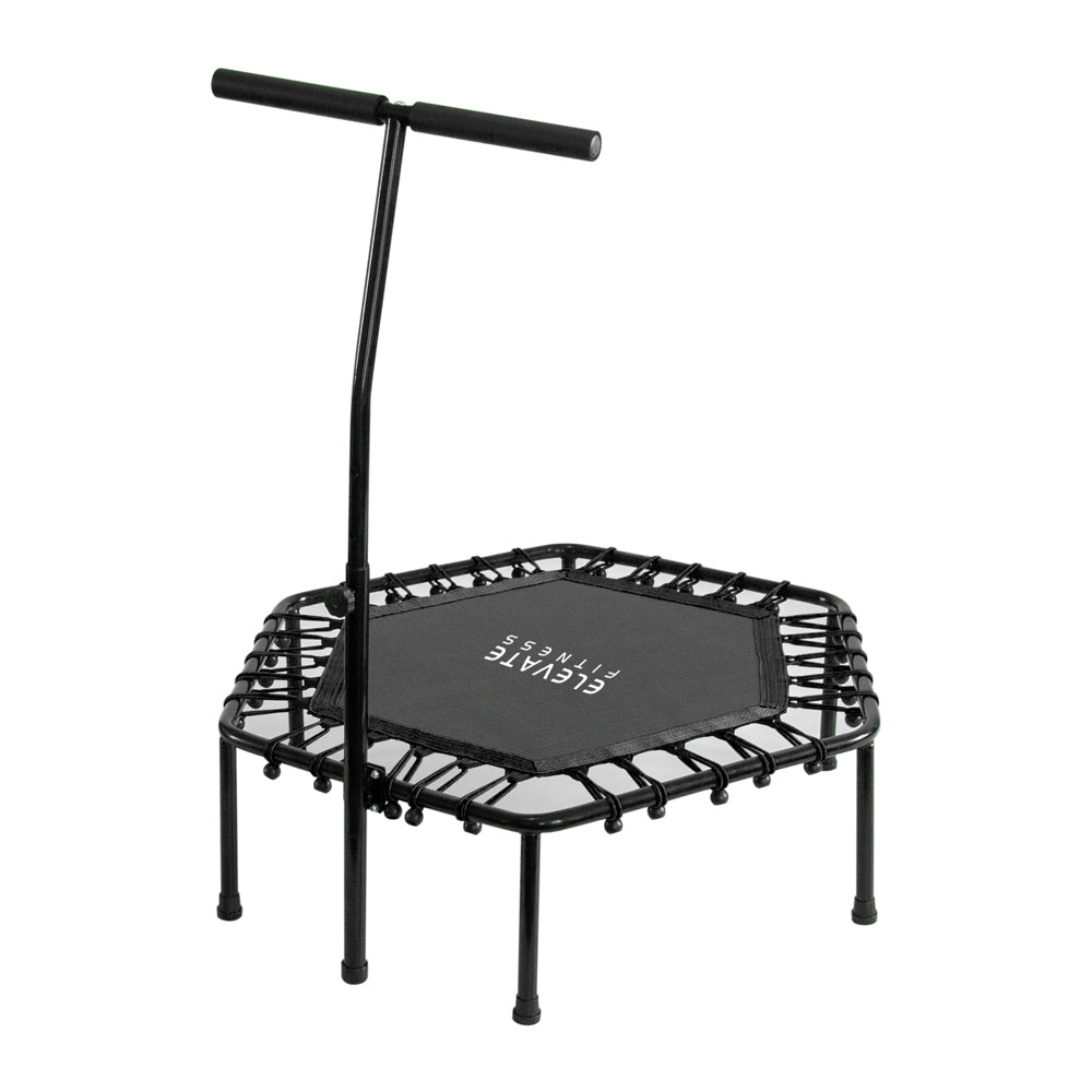 Rebounder 40" | Mini Trampoline With Handlebar For Low-Impact Cardio