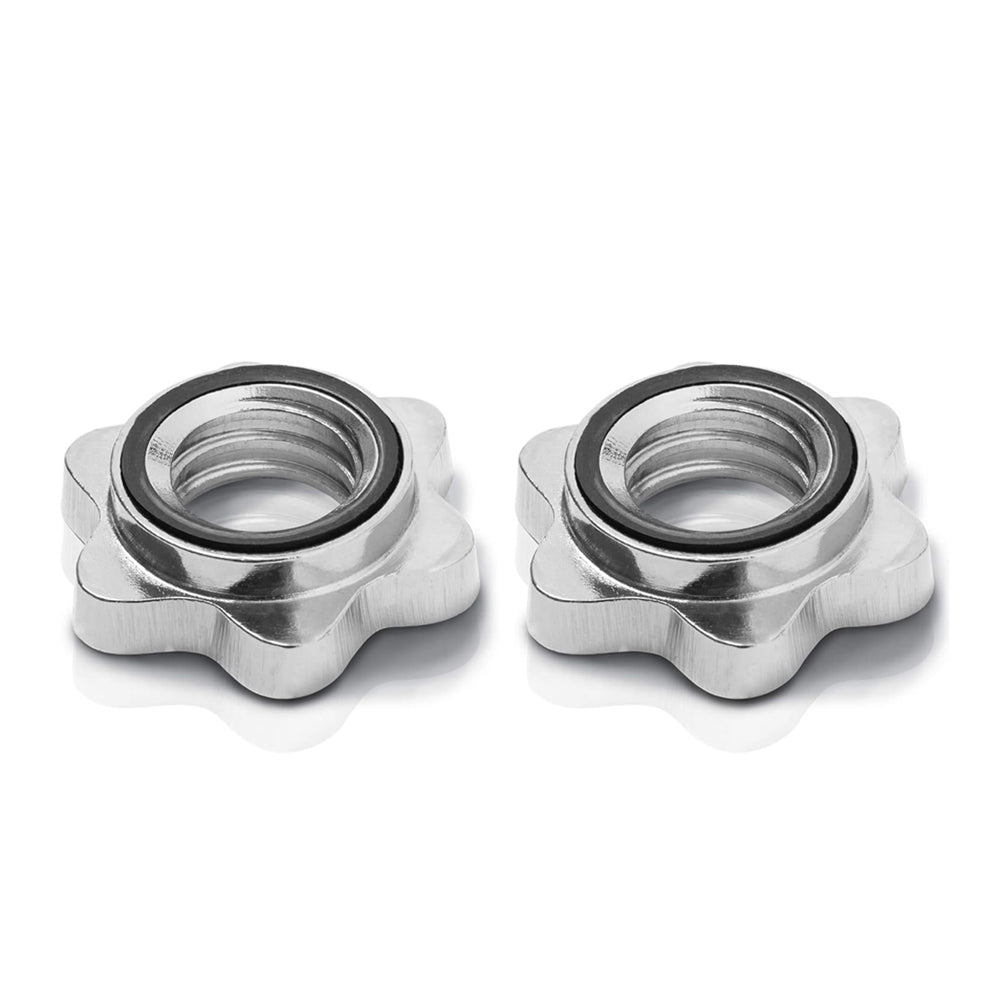 Spin Lock Collar Set Pair – Secure Fit for 1" Standard Bars