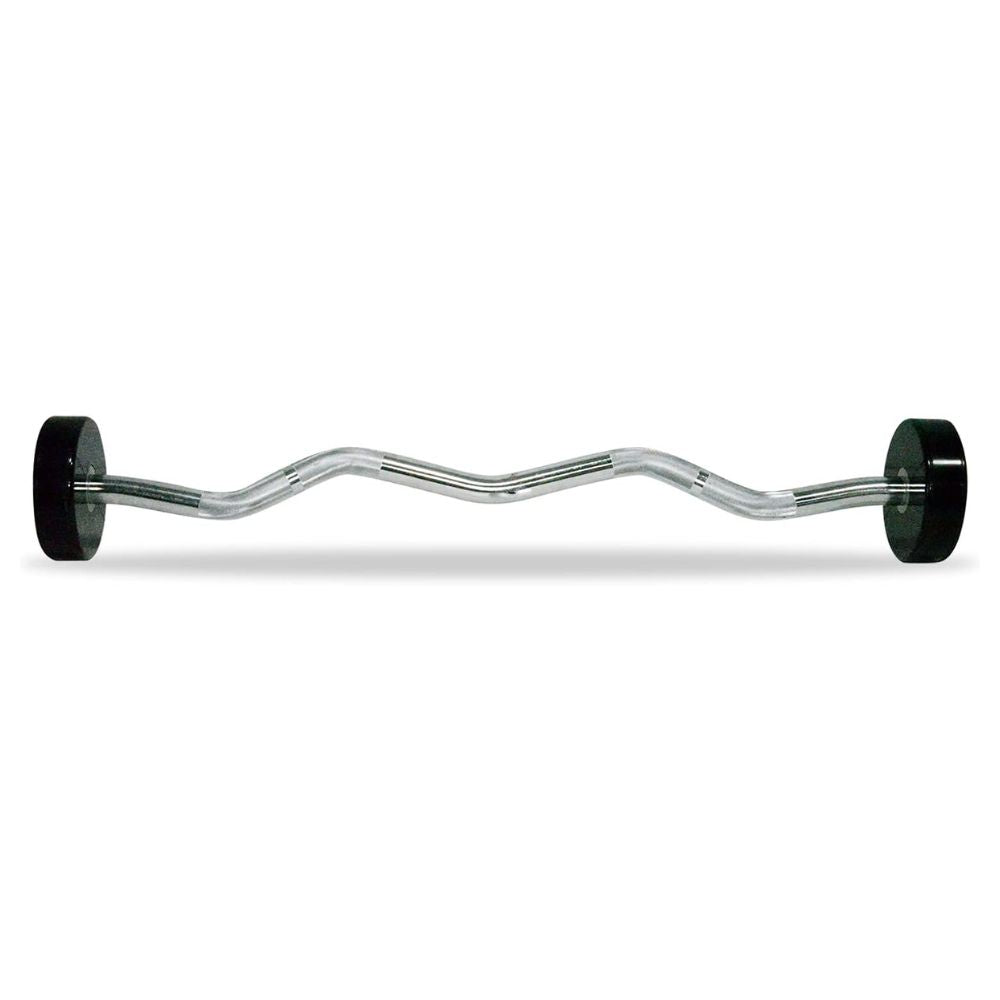 Fixed Curl Bar 45KG – Preloaded EZ Bar for Strength & Arm Training