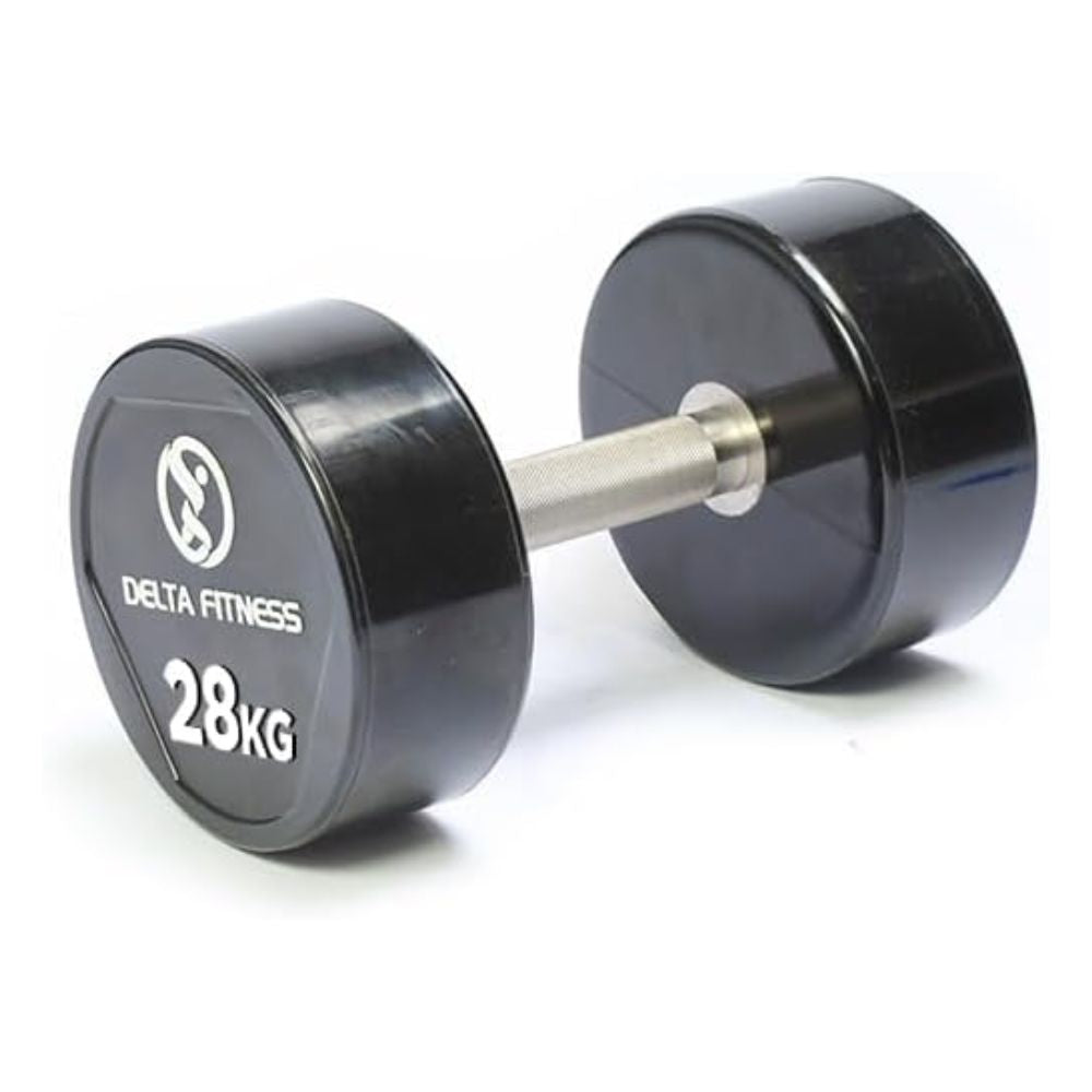 Polyurethane Dumbbell Set Pair – Premium Strength Training Dumbbells Delta Fitness