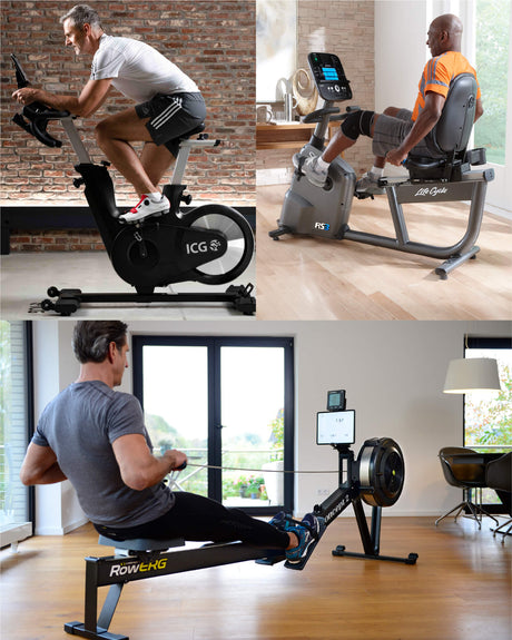At Home Gym Equipment Checklist – Part 2: Recumbent Bikes, Indoor Cycling & Rowing for Total Cardio Performance