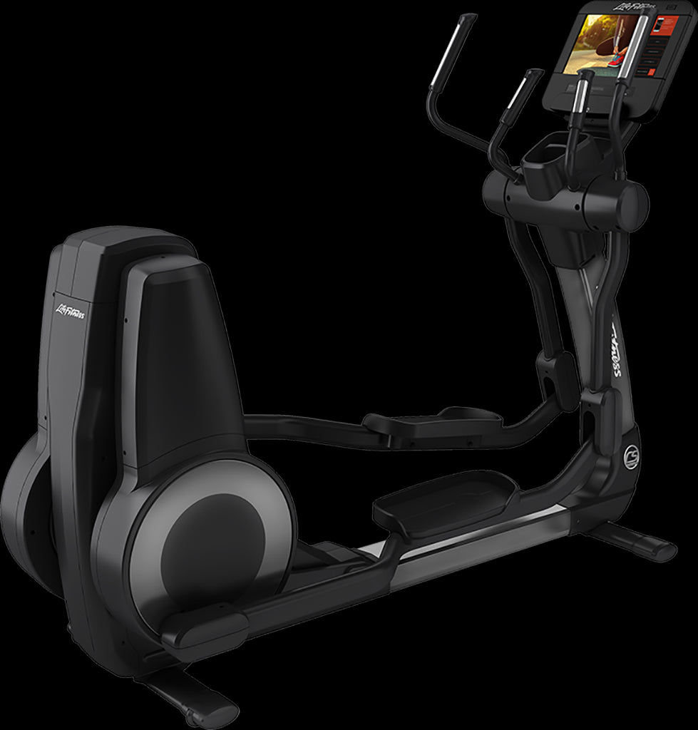 جهاز اللياقة متعدد الأغراض من ديسكفرLife Fitness Platinum Club Series PCSX Discover Cross-Trainer Base, فضي مصفر