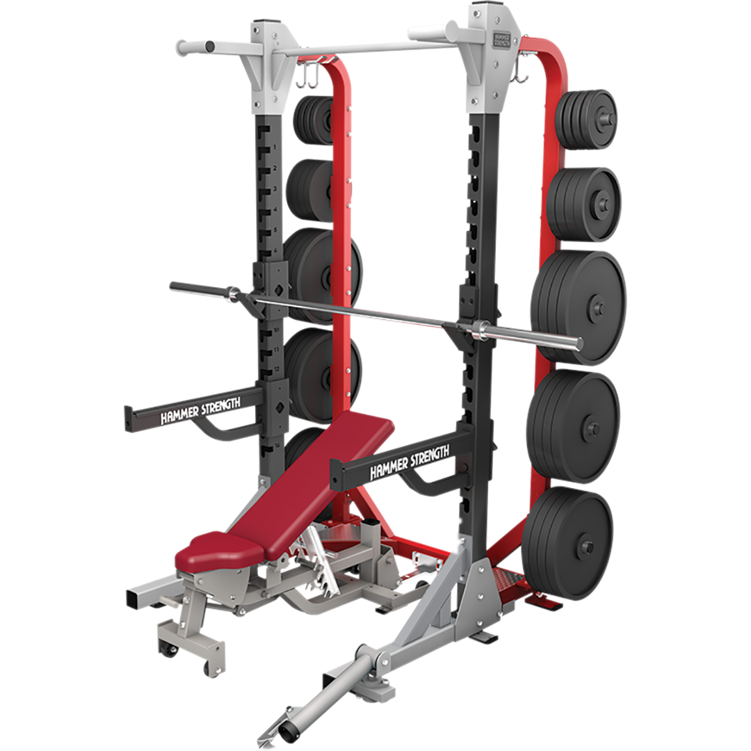 Hd Elite Half Rack - Delta Fitness