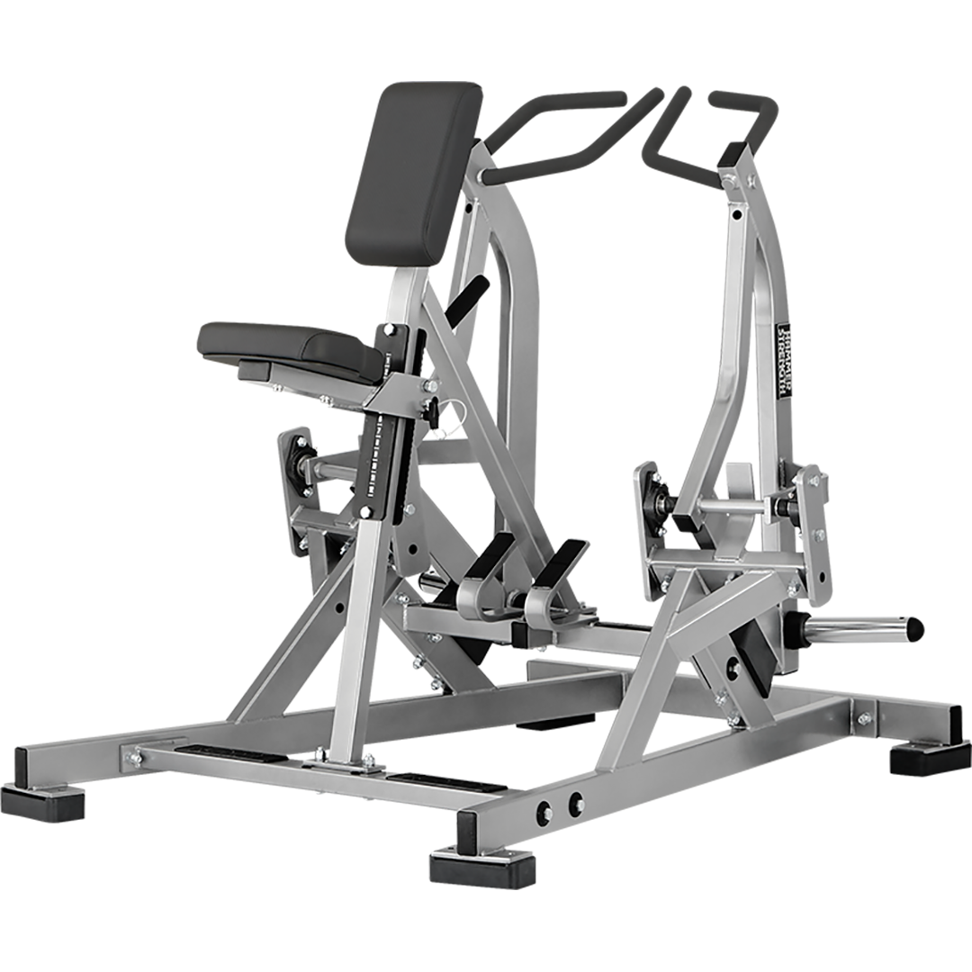 Delta Rowing Machine Plate-Loaded Iso-Lateral Rowing - Delta Fitness