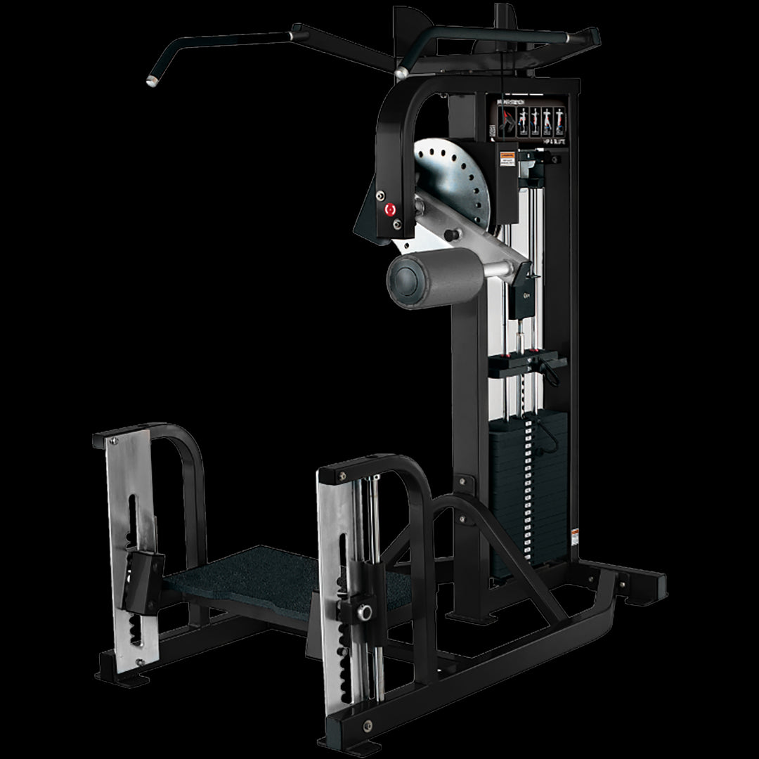 جهاز تقوية عضلة الردف والفخذ من Hammer Strength Select   /بلاتيني - أسود