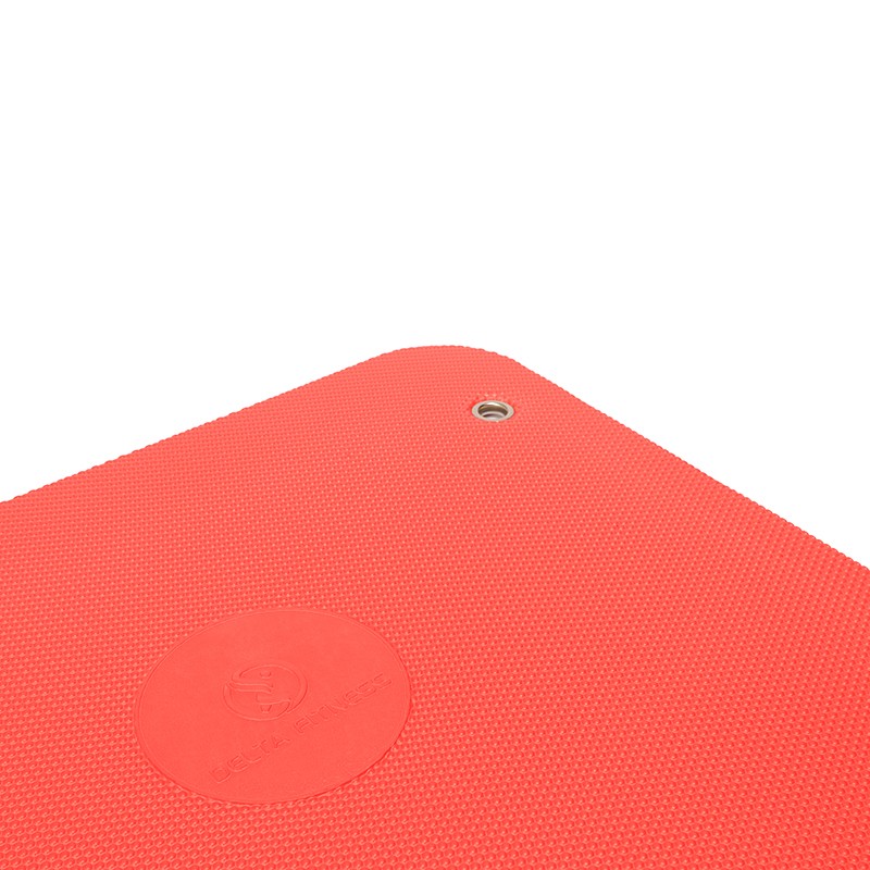 Delta Fitness Comfort Gym Exercise Mat - Red - Delta Fitness