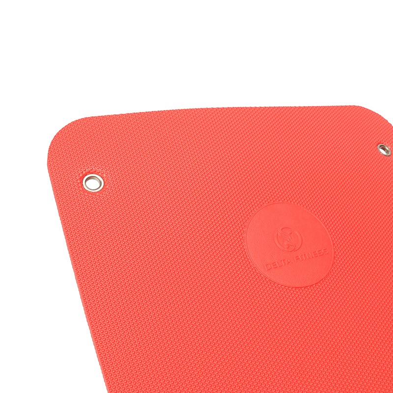 Delta Fitness Comfort Gym Exercise Mat - Red - Delta Fitness