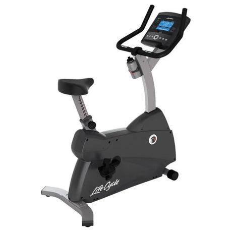C1 Upright Lifecycle Exercise Bike With Go Console Life Fitness