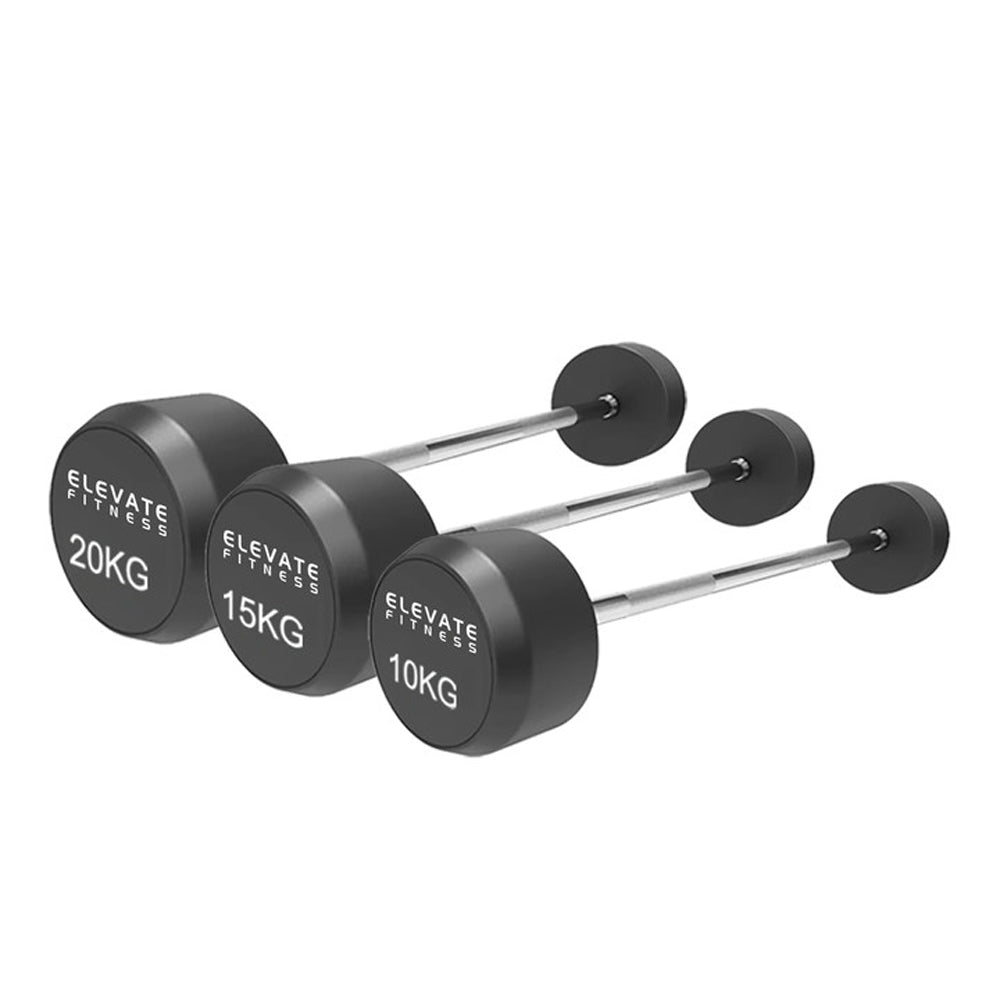 Essential Delta Core Fixed Barbell | 10KG, 15KG, 20KG | Strength Training Essential – Delta ...