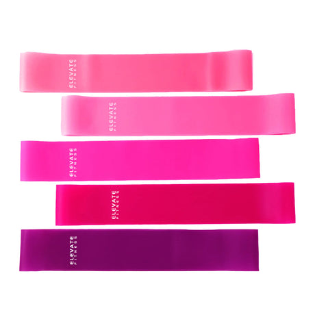 Tpr Stretch Band Set | 5 Resistance Levels