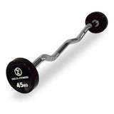 Fixed Curl Bar 45KG – Preloaded EZ Bar for Strength & Arm Training