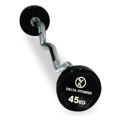 Fixed Curl Bar 45KG – Preloaded EZ Bar for Strength & Arm Training