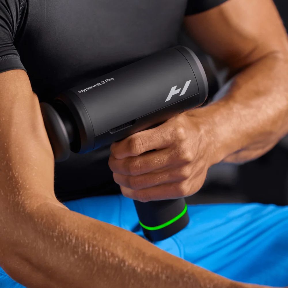 Hyperice Hypervolt 3 Pro Percussion Massage Gun with Heated Head Attachment Hyperice