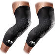 McDavid Hex Knee Compression Sleeves | Impact-Absorbing Sports Knee Pads Pair Mcdavid