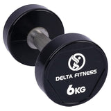Polyurethane Dumbbell Set Pair – Premium Strength Training Dumbbells Delta Fitness